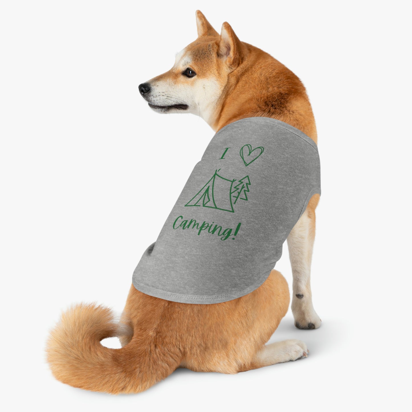 I "Heart" Camping Pet Tank Top