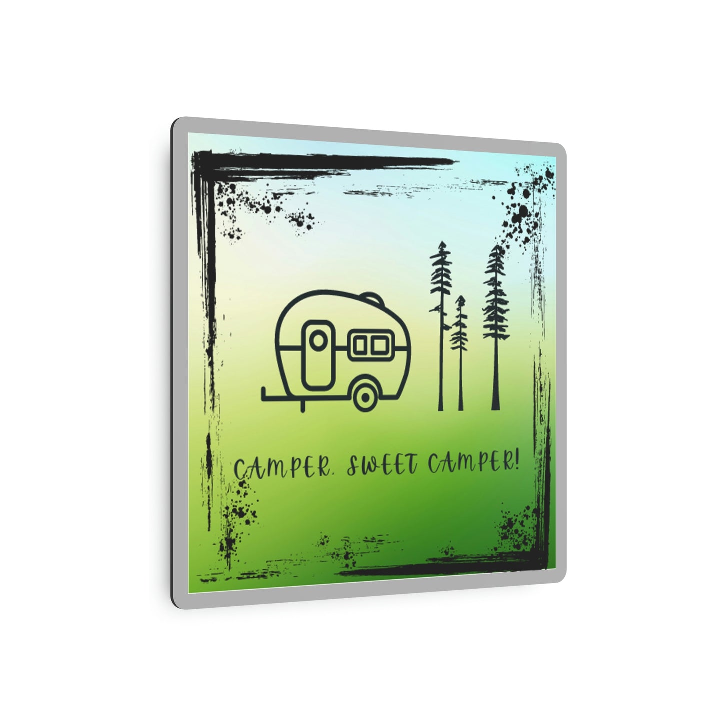 Camper, Sweet Camper Metal Art Sign