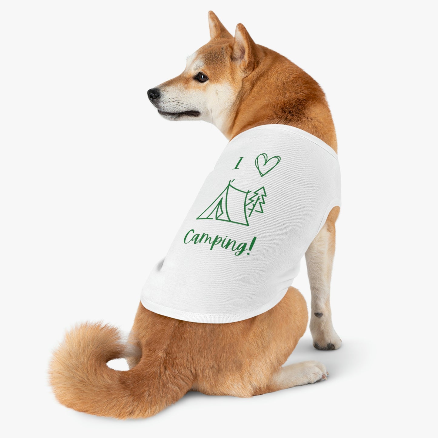 I "Heart" Camping Pet Tank Top