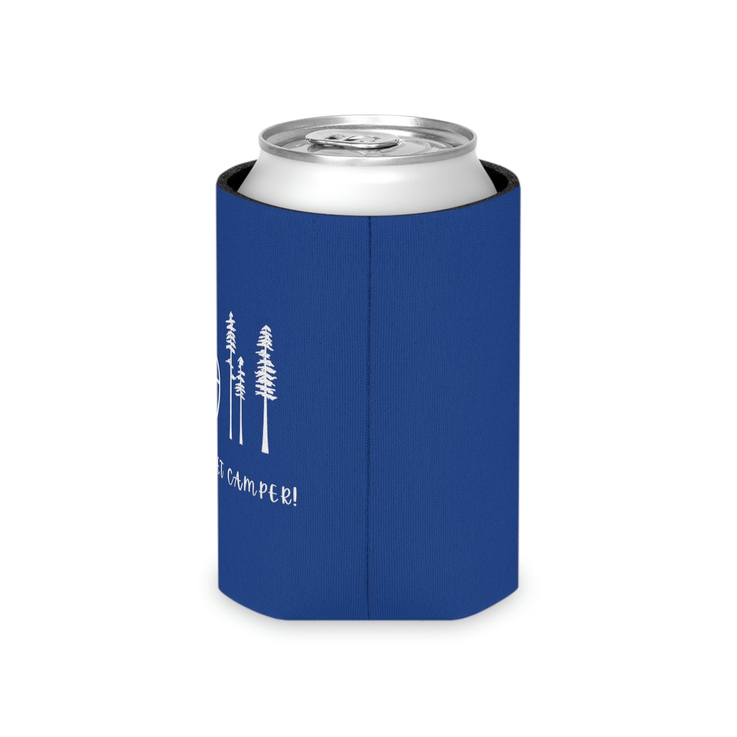 Camper, Sweet Camper Can Cooler, Blue