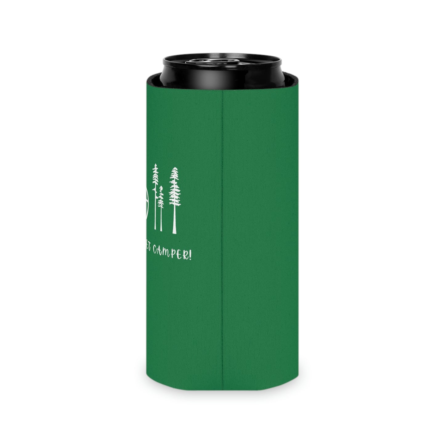 Camper, Sweet Camper Can Cooler, Green