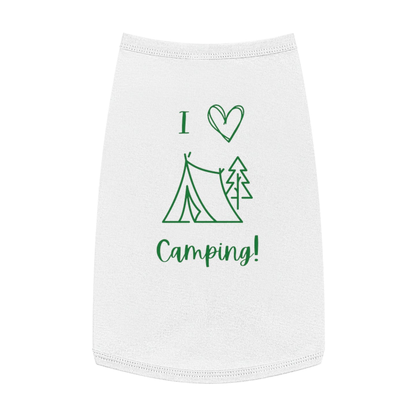 I "Heart" Camping Pet Tank Top