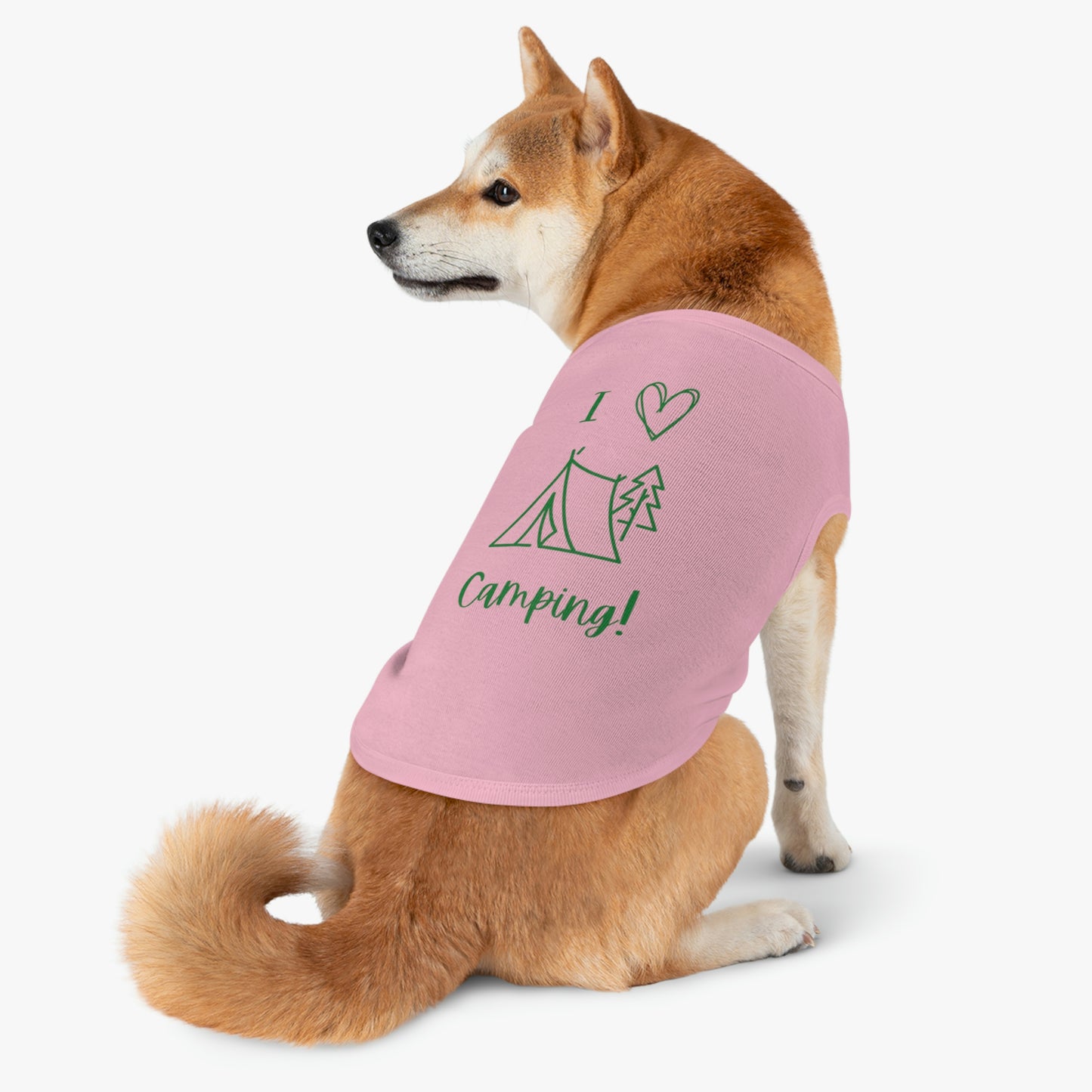 I "Heart" Camping Pet Tank Top