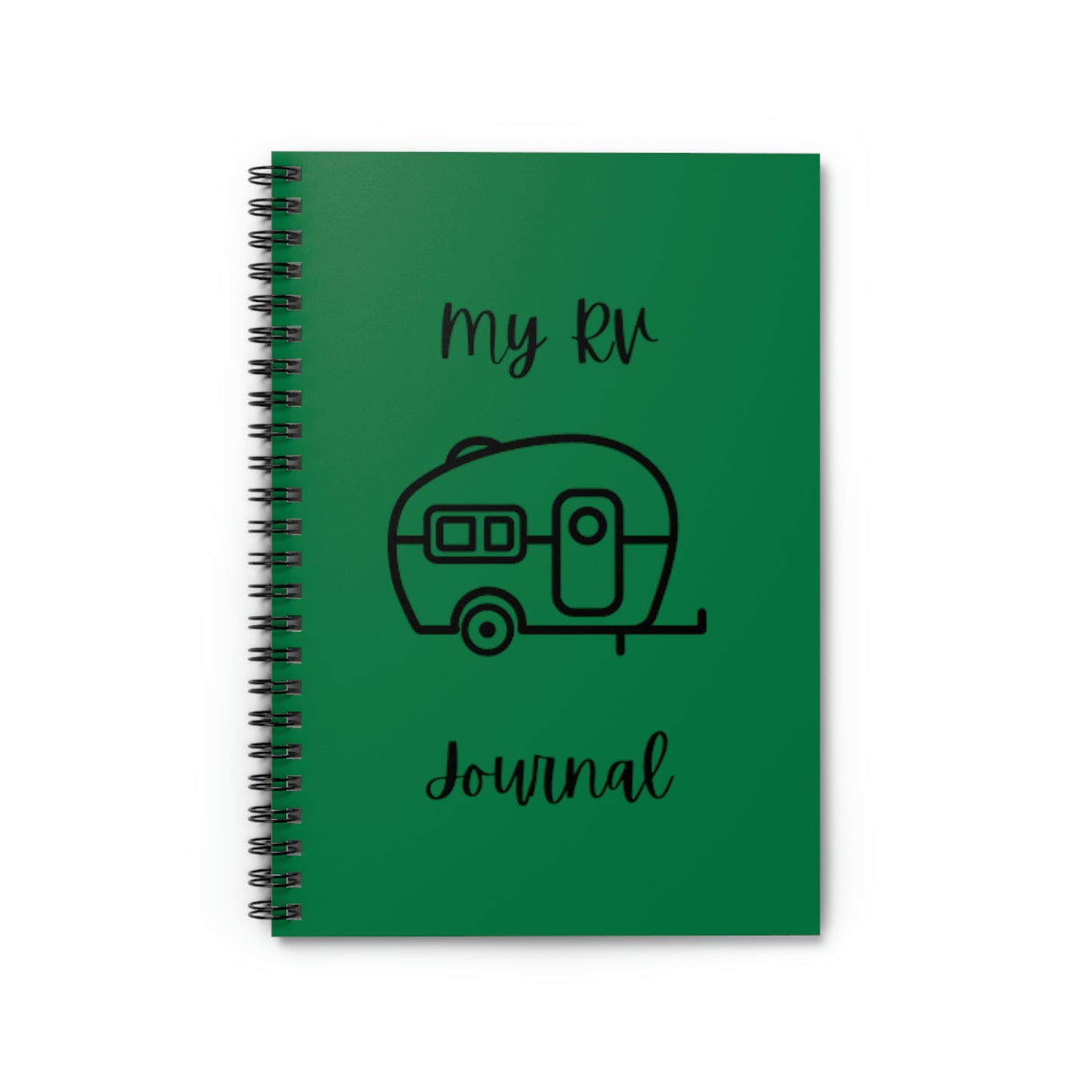 My RV Journal Spiral Notebook - Ruled Line