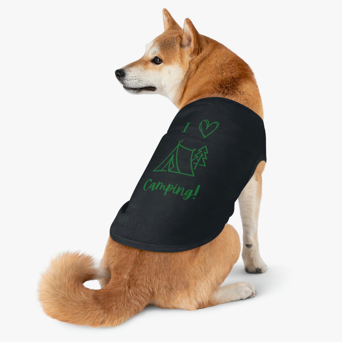 I "Heart" Camping Pet Tank Top