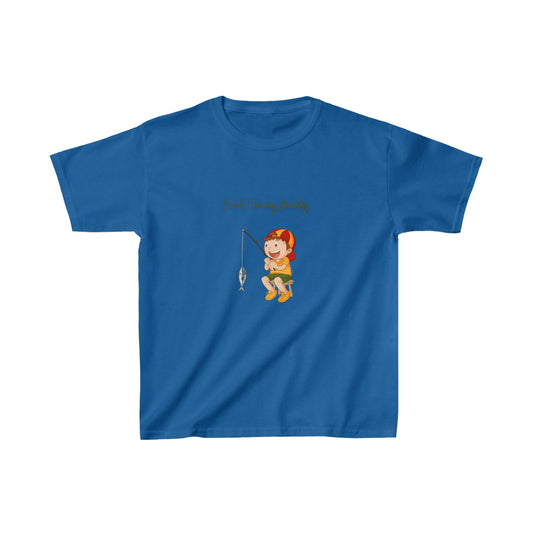 (Boy's) Dad's Fishing Buddy Kids Heavy Cotton™ Tee