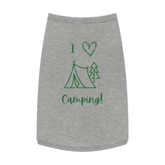 I "Heart" Camping Pet Tank Top