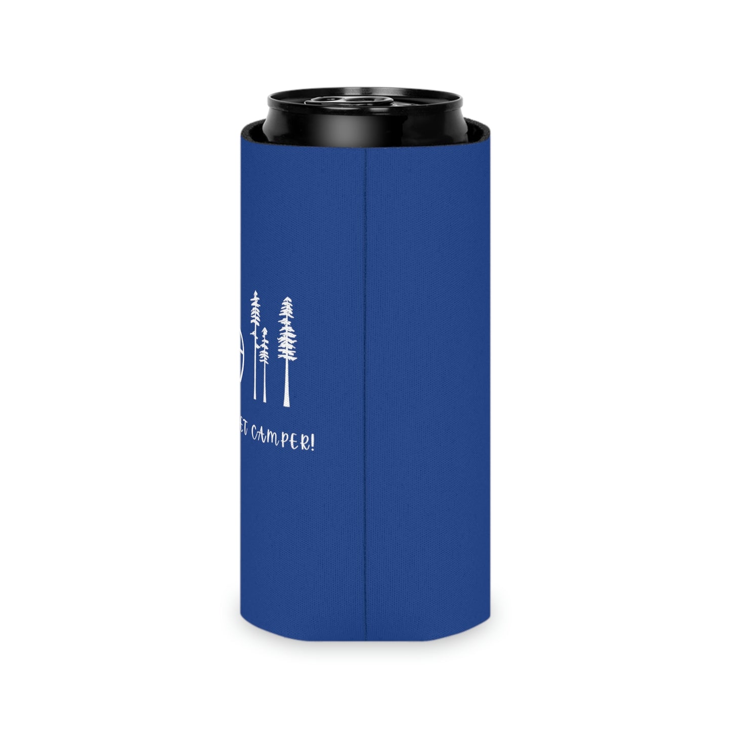 Camper, Sweet Camper Can Cooler, Blue