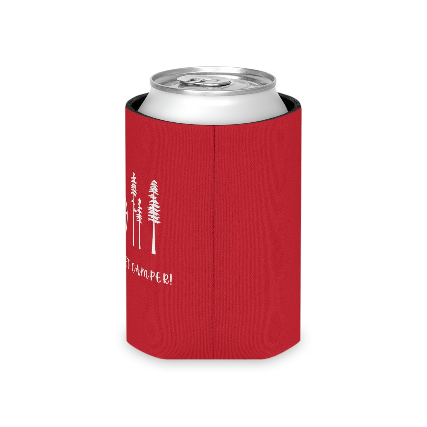 Camper, Sweet Camper Can Cooler, Red