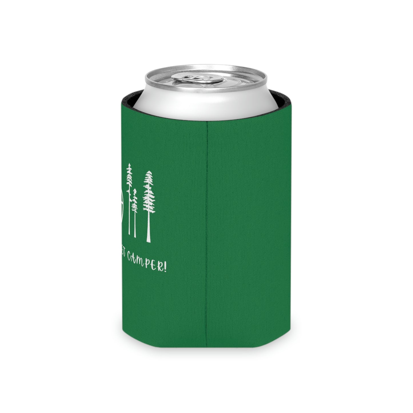 Camper, Sweet Camper Can Cooler, Green