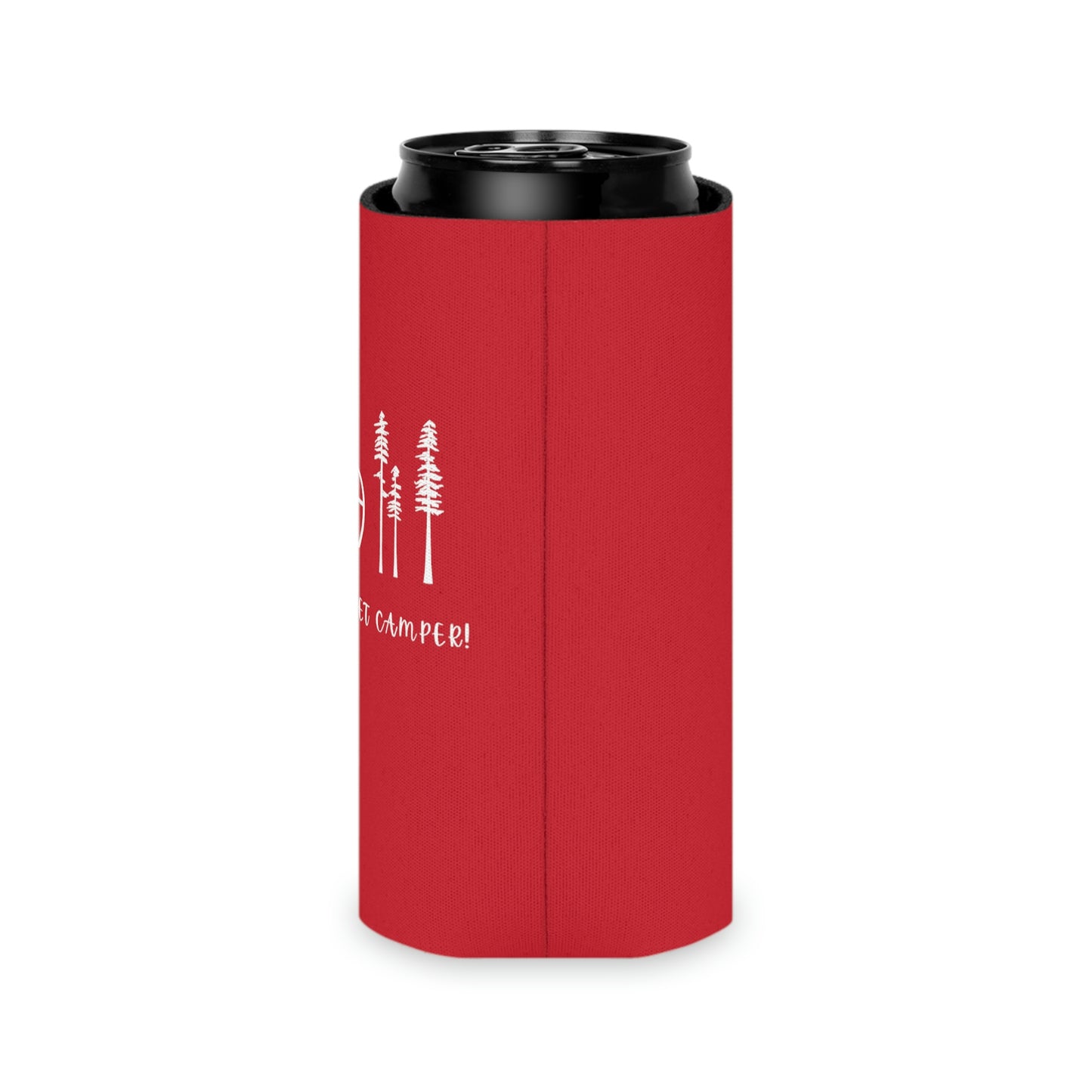 Camper, Sweet Camper Can Cooler, Red