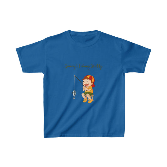 (Boy's) Granny's Fishing Buddy Kids Heavy Cotton™ Tee