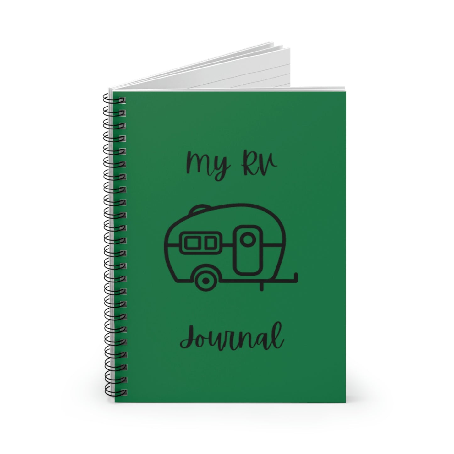 My RV Journal Spiral Notebook - Ruled Line