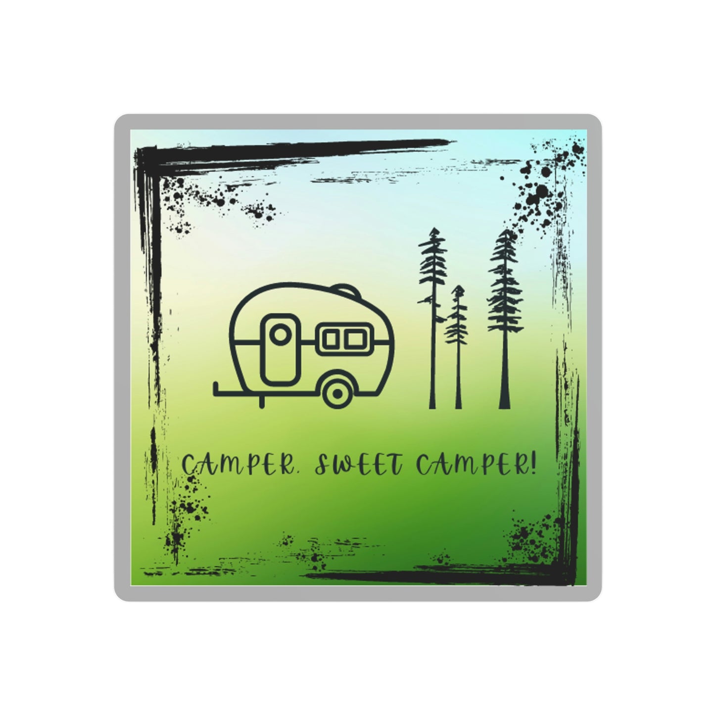 Camper, Sweet Camper Metal Art Sign