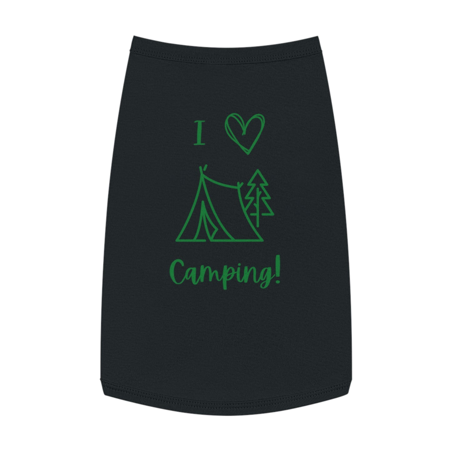 I "Heart" Camping Pet Tank Top