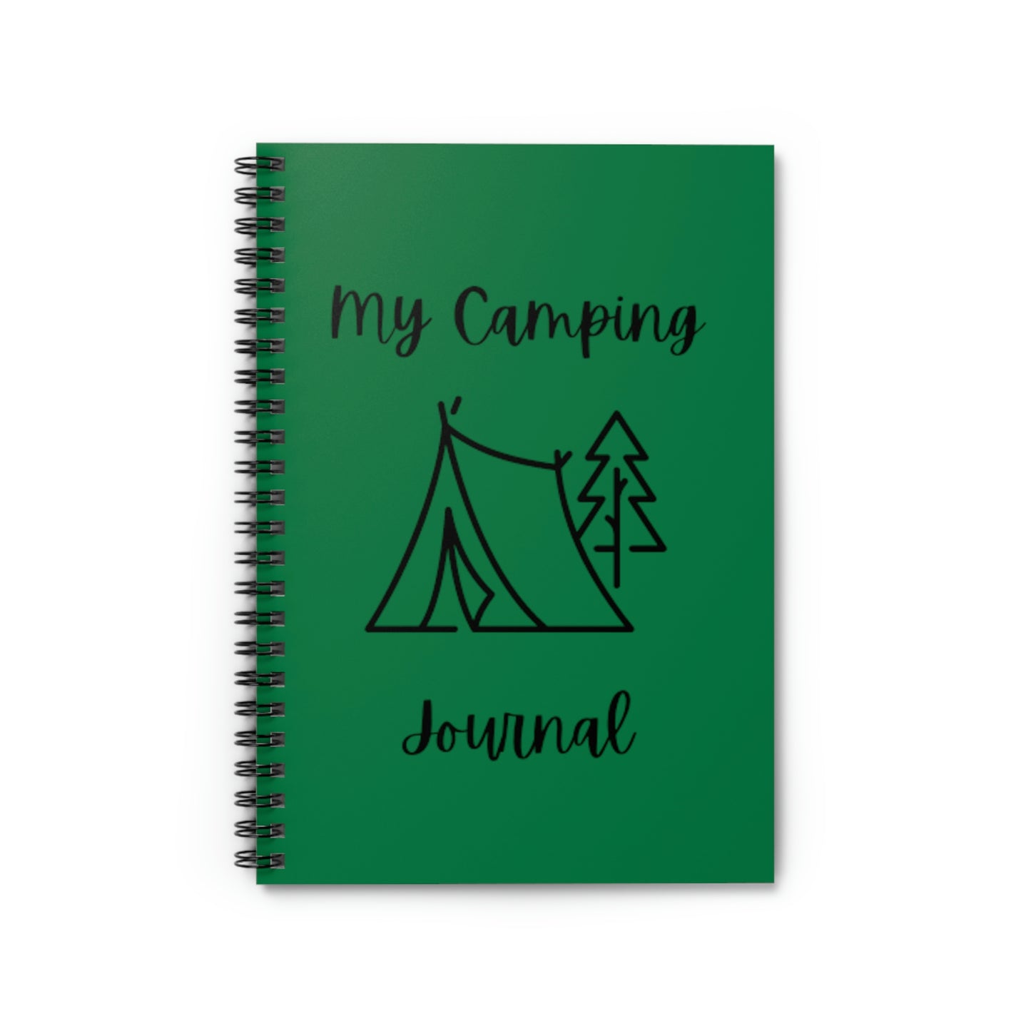 My Camping Journal Spiral Notebook - Ruled Line