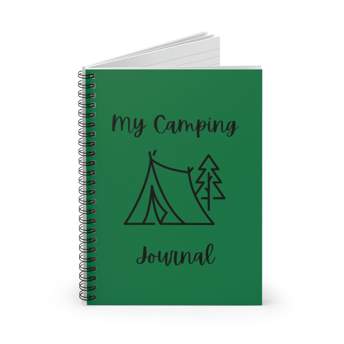 My Camping Journal Spiral Notebook - Ruled Line